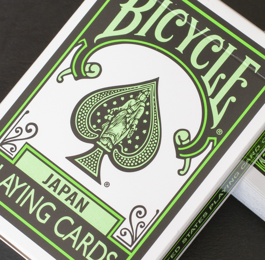 BICYCLE BLACK-GREEN オリジナルトランプ