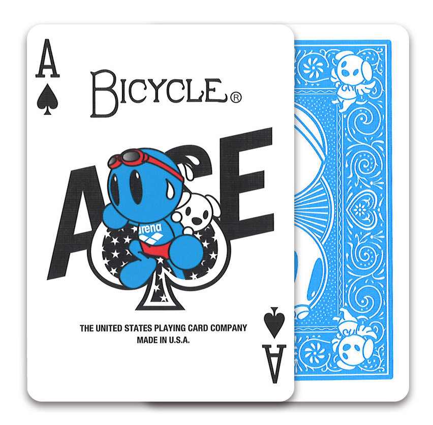 BICYCLE arena BLUE オリジナルトランプ