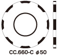 660C