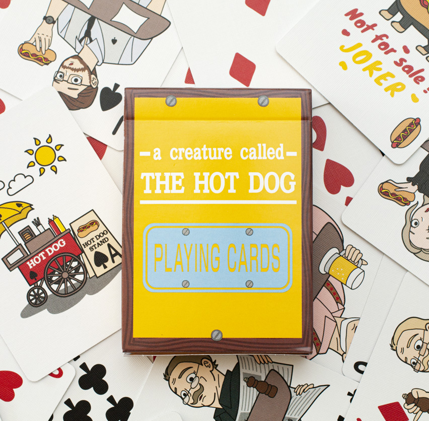 HOT DOG PLAYING CARDS オリジナルトランプ